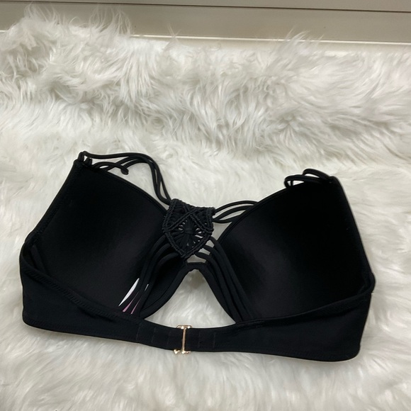 Vintage Victoria's Secret Black and Paisley Bikini Set - Picture 8 of 11